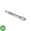 Nerezová kotva stropná s okom 6x60 mm /AISI304