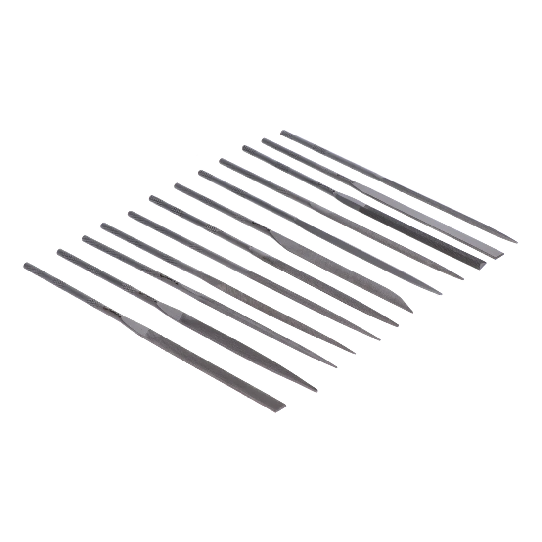 DOPREDAJ 12 dielna sada ihlových pilníkov, dĺžka 140mm, sek 2